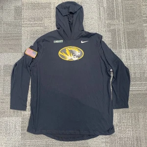 Nike Missouri Tigers Mizzou Hoodie Dri Fit Lightweight XXL Military Appreciation - Bild 1 von 8