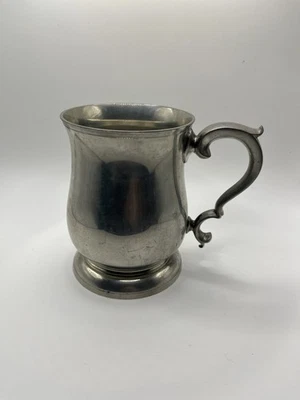 Vintage Stieff Pewter Colonial Williamsburg Beer Pint Mug Tankard  - Image 1 of 4