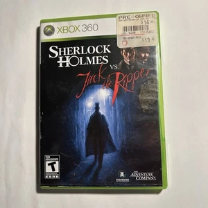 Sherlock Holmes vs. Jack The Ripper (Microsoft Xbox 360, 2010) en caja original - Imagen 1 de 4