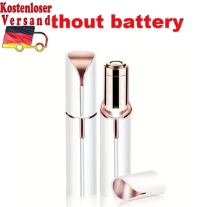 Portable Lipstick Shaped Electric Hair Remover for Women Painless and Effective - Bild 1 von 10