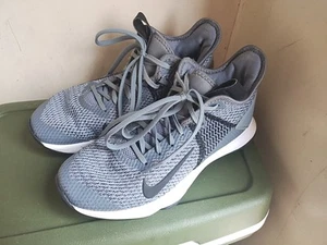 Nike LeBron Witness 4 TB Cool Grey Black CV4004 001 Zoom Basketball Shoes Size 7 - Picture 1 of 24