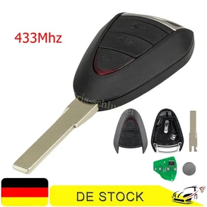 3 Tasten Funk Schlüssel Für Porsche 987 Boxster 911 997 Carrera Cayman Boxster - Bild 1 von 8