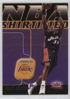 2003-04 Fleer Focus NBA Shirtified /750 Karl Malone #19NS HOF - Image 1 of 2