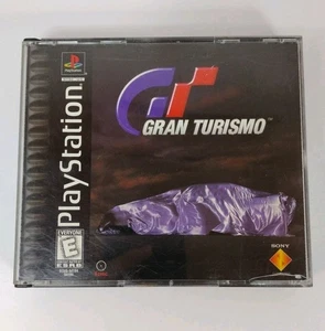 Playstation 1 Ps1 1998 Gran Turismo 1 Black Label ohne Handbuch getestet funktioniert - Bild 1 von 7