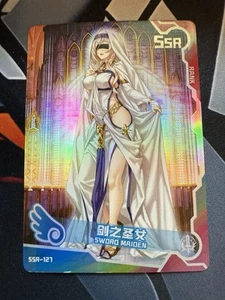 Goddess Story Maiden Party Anime - Sword Maiden SSR-127 - HOLO FOIL - MINT - Picture 1 of 2