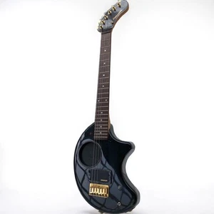Fernandes Solid Body Electric Guitar Pre-owned Damaged Strings Needs Repair - Picture 1 of 20