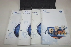VW GOLF 4 Betriebsanleitung 1998 Bedienungsanleitung Bordmappe Handbuch  BA - Picture 1 of 4