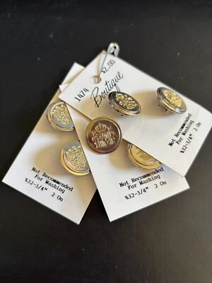 VTG Boutique Metal button You-Choose - Image 1 of 2