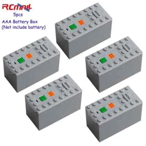 5x Power Function AAA Battery Box 88000 MOC Electric Building Block For LEGO Toy - Picture 1 of 3