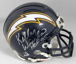 Kellen Winslow San Diego Chargers Signed Authentic Mini Helmet JSA Authenticated - Picture 1 of 3