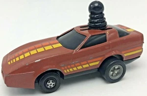 Vintage Schaper Five Winders Brown Corvette Pullback Car - Picture 1 of 8