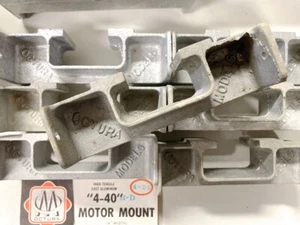 RC Boat Octura 4-40 Nitro Aluminum Motor Mount Dumas Marine Specialties Vintage - Picture 1 of 5
