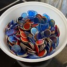 1.2 LB Container Bingo Chips Markers Red& Blue -Magnetic Wand NOT Included.