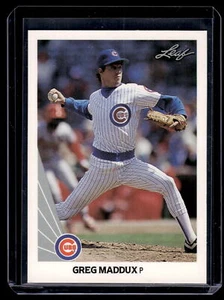1990 Leaf Greg Maddux #25 Chicago Cubs - Picture 1 of 2