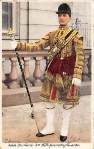 CPA ANGLETERRE STATE DRUMMER 3rd BATT GRENADIER GUARDS - Bild 1 von 1