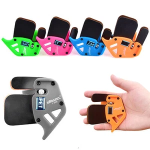 Archery Finger Guard Leather S M L Protective Gear Bow Hunting Shooting Target - Picture 1 of 16
