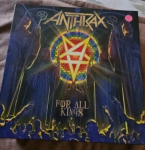 Anthrax For All Kings Picture Vinyl LP Plus 2 CD Digipack Box Limited New - Picture 1 of 8