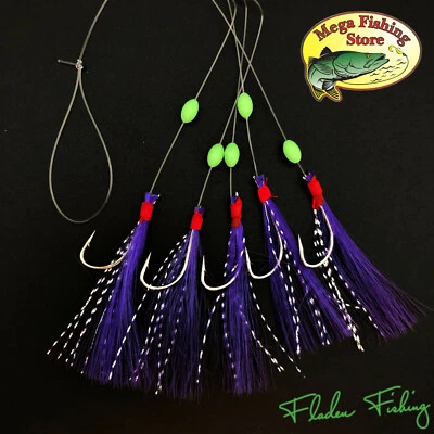 FLADEN Heringsvorfach - Hering Vorfach System Paternoster Rig Köder - Gr 2 bis 6 - Bild 1 von 2