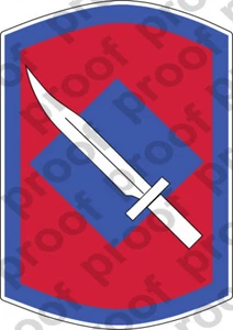 STICKER ARMY 39TH INFANTRY BRIGADE - Picture 1 of 1