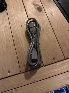 Netzkabel AC Verlängerung AC-Stecker AC-Buchse Kaltgeräte Kabel 1,8 m - Bild 1 von 3