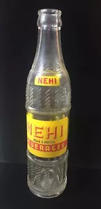 Vintage NEHI SODA 10oz Glass Bottle - Picture 1 of 12