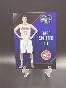 2015-16 Panini Totally Certified Tiago Splitter #117 Mirror Blue Card #’D 32/99