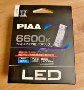 PIAA LEH172 LED Headlight Bulb H8/H9/H11/H16 12v 18W 6600k 4000lm JDM