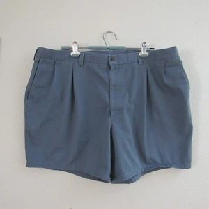 St. John's Bay Mens Chino shorts Blue Size 42/43 in Waist Pleated Front *Read - Picture 1 of 2