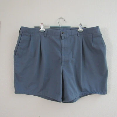 St. John's Bay Mens Chino shorts Blue Size 42/43 in Waist Pleated Front *Read - Image 1 of 2