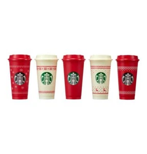 Starbucks Korea 21 Stricken Mehrweg Becher Set (5P) 473ml - Bild 1 von 4