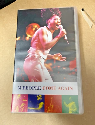 M People Live Music Vhs 1995 Rare promo ex record company stock - Bild 1 von 3