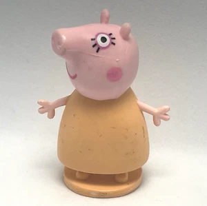 Peppa Pig Mrs MOM MUMMY Mother In Orange 2.75" Tall Figure Jazwares - Picture 1 of 4