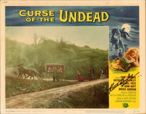 Curse of Undead Original Lobby Card #5 1959 Eric Fleming  Kathleen Crowley  - Picture 1 of 1