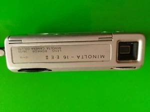 Minolta  - 16 EE II, intakte Miniaturkamera, pur Format 10 X 14, Sammlerkamera  - Bild 1 von 6