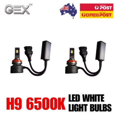 For Jeep Grand Cherokee 2014-2020 H9 White 6500K Hi Beam LED Light Bulbs - Image 1 of 4