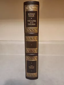 NAKED AND THE DEAD Norman Mailer SIGNED 1st Edition FRANKLIN LIBRARY Illustrated - Picture 1 of 14