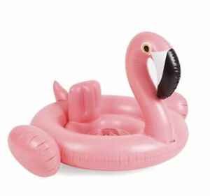 SUNNYLIFE - Baby Inflatable Pink Flamingo Pool Float
