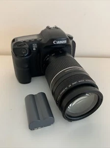 Canon EOS 10D 6.3MP DSLR Camera and Lens Untested Parts Only With Lens 75-300mm - Picture 1 of 9