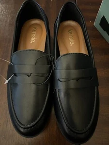 Kensie Women's Gitty Loafers/Black/Extra Padded, Easy On/New In Box/Size 7 - Picture 1 of 5