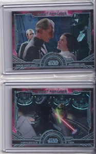 Star Wars 2016 Masterworks Great Rivalries U PICK Complete Your Set Base Foil - Picture 1 of 1