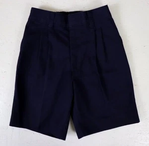 True Grits School Uniforms Boys Regular Size 6 Shorts Navy Blue - Picture 1 of 8