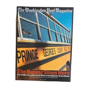 The Washington Post Magazine January 30 2000 Desegregation Bussing EUC - Picture 1 of 2