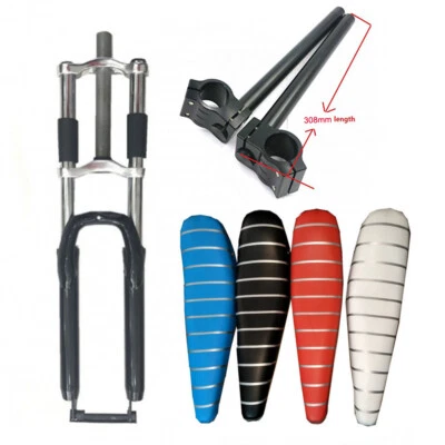 26" Bicycle Fork-Suspension, CNC Handle Bar & Banana Saddle - Gas Motorized Bike - Image 1 of 4