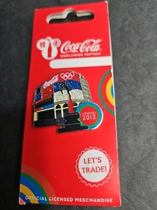 2012 London Olympische Coca Cola Pin Olympische Spiele 5055567304738 Neu aus altem Lagerbestand - Bild 1 von 2