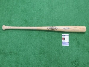 COLE HAMELS PHILLIES RANGERS SIGNED LOUISVILLE SLUGGER GENUINE BASEBALL BAT JSA - Picture 1 of 7