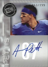 2011 Press Pass Autographs Silver #PPSAP Austin Pettis/199 