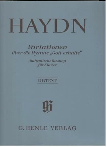 HAYDN VARIATIONEN MUSIC BOOK HENLE VERLAG URTEXT VERY RARE BRAND NEW ON SALE - Picture 1 of 1