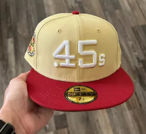 Exklusive New Era Houston Astros Colt 45 Mütze MLB Club Größe 7 1/4 2tone hellbraun - Bild 1 von 5