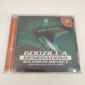Godzilla Generations Maximum Impact Boxed Dreamcast Japan Japanese Game - Picture 1 of 3