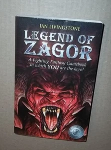Legend Of Zagor by ian livingstone Wizard Books 2007 fighting fantasy #20 - Picture 1 of 2